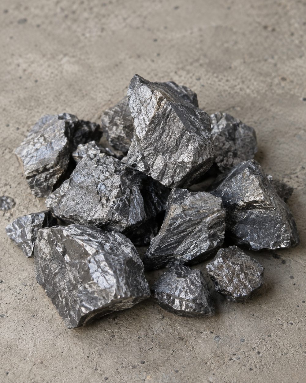 Minerai d'antimoine brut